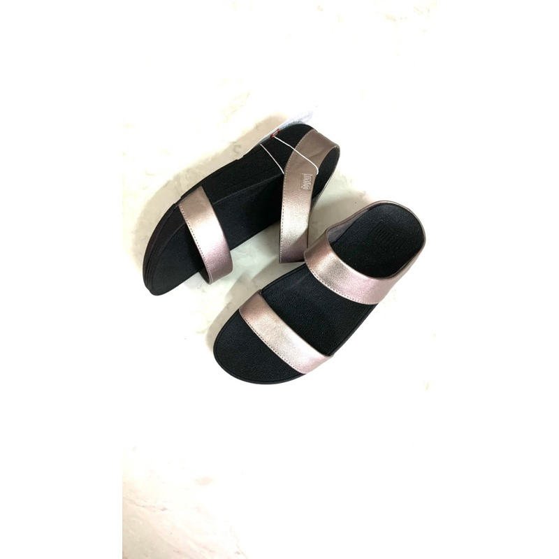 Dép FF 2 quai ngang xám ghi