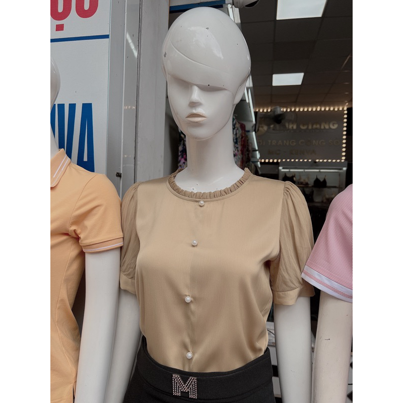 áo thời trang nữ MC fashion cổ tròn