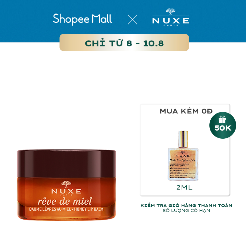 Sáp dưỡng môi Nuxe Rêve de Miel® 15g
