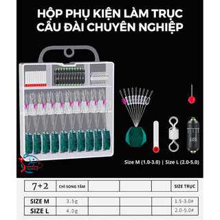 Set Phụ Kiện Làm Trục Câu Đài Chuyên Nghiệp 7+2