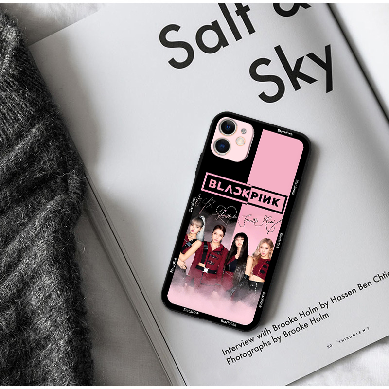 Ốp lưng iphone cạnh vuông kpop Blackpink 6/6splus/7/7plus/8/8plus/x/xr/xs/11/12/13/pro/max/plus/promax - ng855