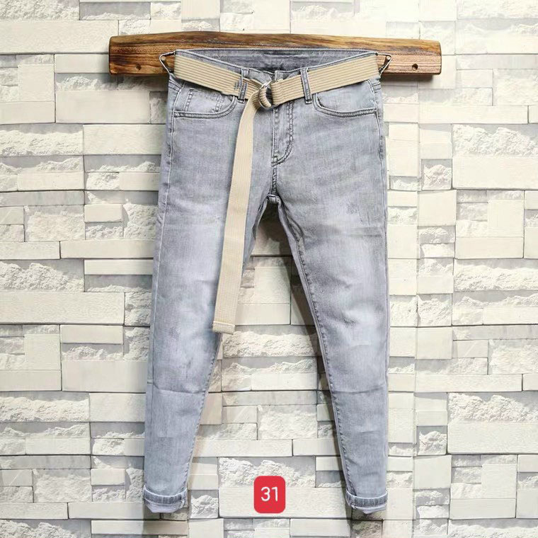 Quần Jean Nam ALLEN STORE, Jean Cao Cấp, Vải Cotton Co Giãn Mạnh, Dày Dặn,Phom Body AL075