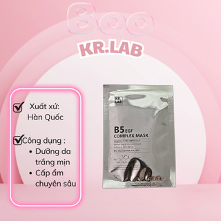 Lẻ 1 miếng mặt nạ cấp ẩm phục hồi da b5 egf complex mask kr.lab