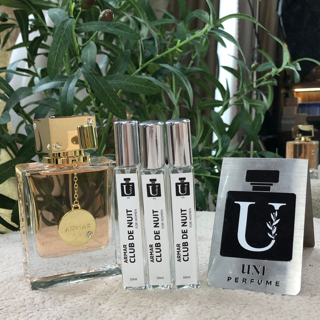 Nước hoa nữ chiết Club de nuit hồng 10ml chính hãng sang chảnh, quyến rũ Unishop28