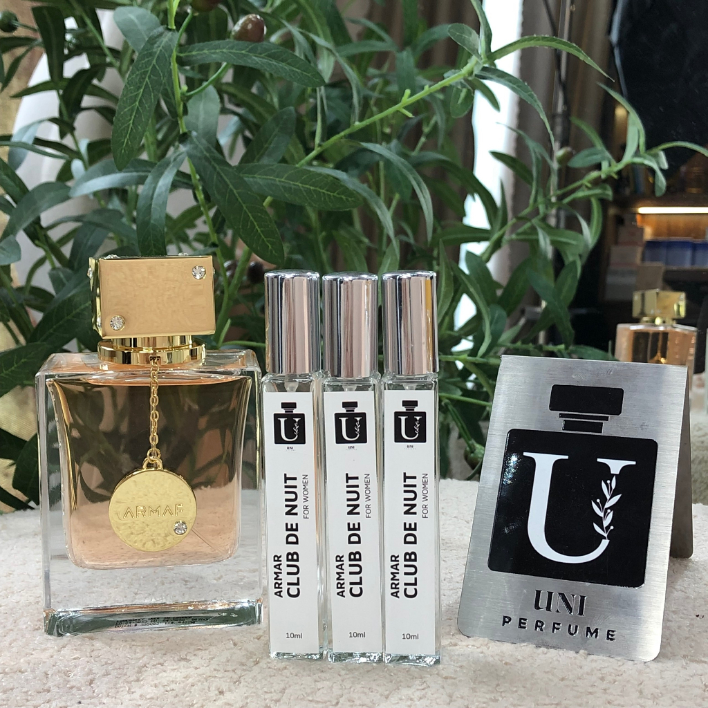 Nước hoa nữ chiết Club de nuit hồng 10ml chính hãng sang chảnh, quyến rũ Unishop28