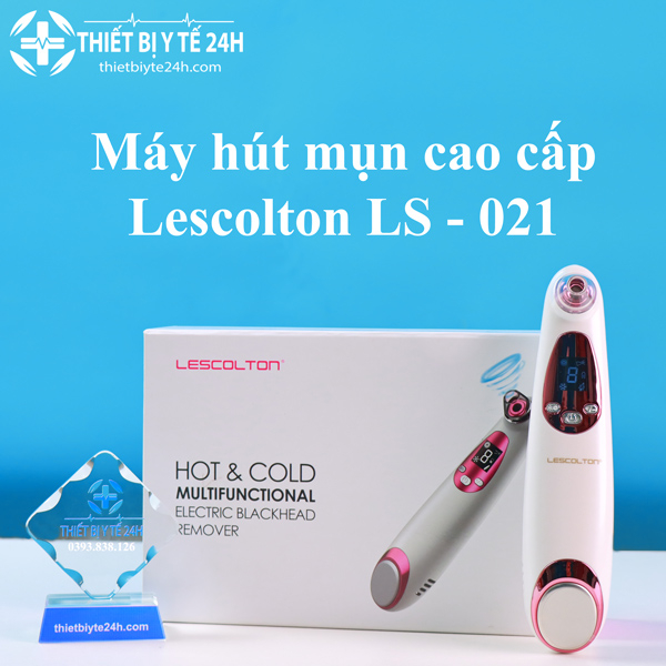 Máy hút mụn mini cầm tay cao cấp,may hut mun nóng lạnh,hút mịn cám,mụn đầu đen Lescolton
