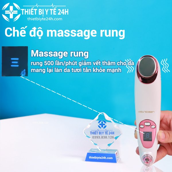 Máy hút mụn mini cầm tay cao cấp,may hut mun nóng lạnh,hút mịn cám,mụn đầu đen Lescolton