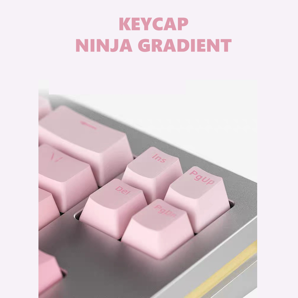 Bàn phím cơ không dây Monsgeek M7W | Case Nhôm | 3 Modes | Mạch Xuôi | Led RGB