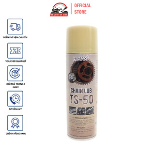 Dầu bôi trơn, bảo dưỡng sên dạng sáp cho moto, xe máy TS-50 300ml Dùng cho sên có Phốt và không Phốt