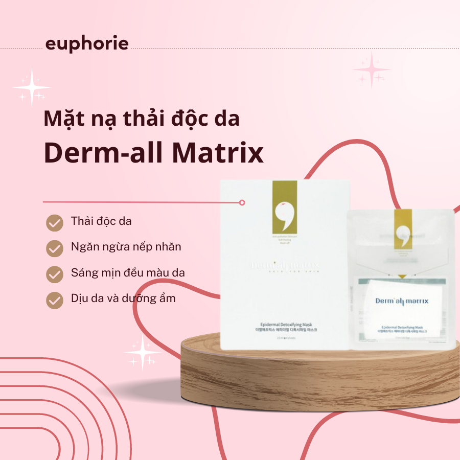 Mặt nạ thải độc da Derm-all Matrix