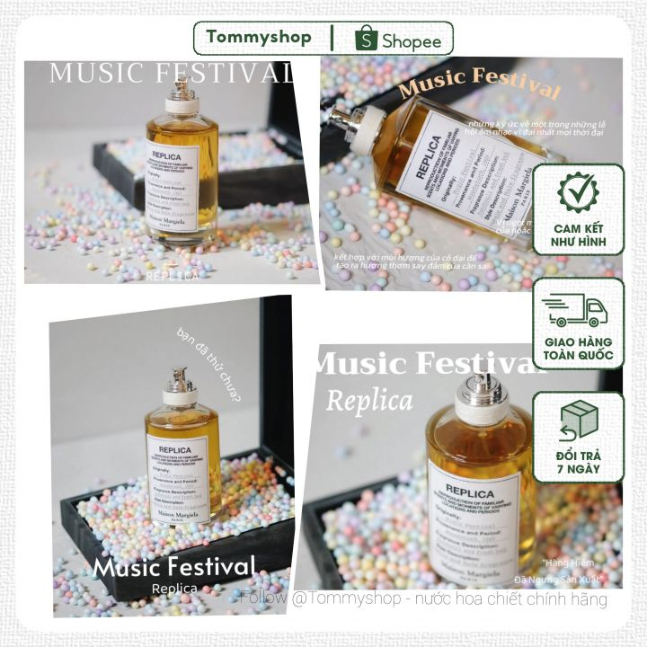 𝓗𝓪̀𝓷𝓰 𝓱𝓲ế𝓶 Nước hoa Unisex R e p l i c a Music Festival