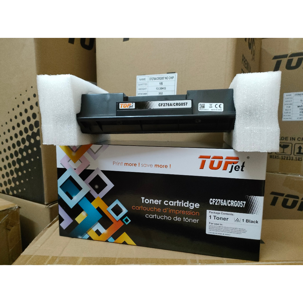 Hộp mực 76A (CF276A) 057 cho máy in HP M404n, M428DW Canon LBP 223dw/ 226dw
