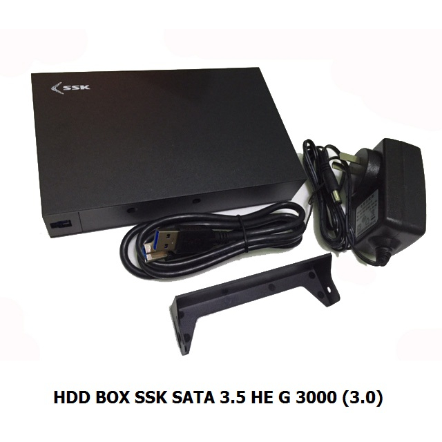 Hộp Đựng ổ cứng,HDD Box SSK 3.5 Sata (HE- G 3000) (3.0)