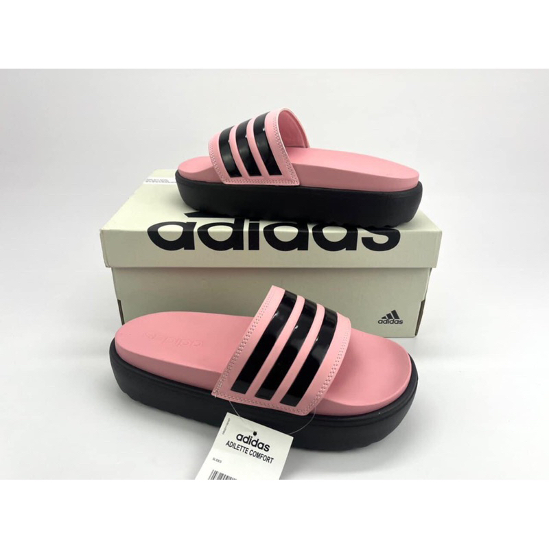 Dép Adilette Platform đế API cao 5cm- FULL BOX