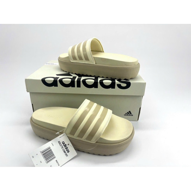 Dép Adilette Platform đế API cao 5cm- FULL BOX