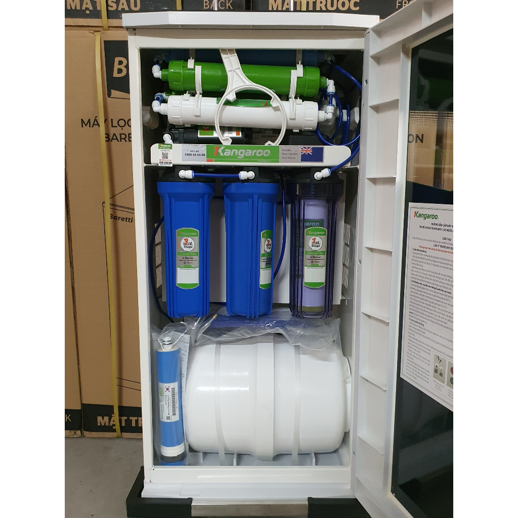 Máy lọc nước RO nóng lạnh Kangaroo KG10A3 10 lõi