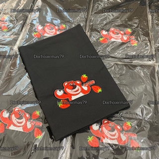 Da yên thái thêu hình Gấu Dâu Lotso