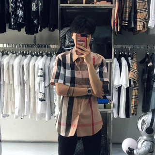 Áo sơ mi bờ rờ hồng đất