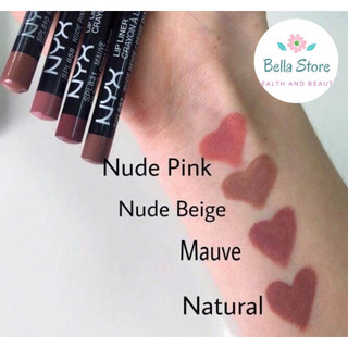 Chì kẻ môi siêu mảnh nyx slim lip pencil