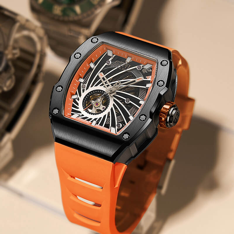 Đồng hồ nam chính hãng Bonest Gatti BG9902-A2 Kính sapphire,chống xước,Chống nước 50m,Bh 24 tháng,Máy cơ (Automatic)