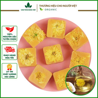 Trà đường phèn cúc vàng 100g - Chợ Thảo Dược Việt