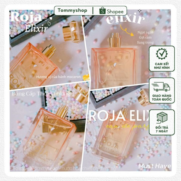 Mẫu thử nước hoa Roja Elixir Parfum chính hãng
