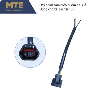 Dây ghim cảm biến bướm ga TPS 3 lỗ dùng cho xe Exciter 135