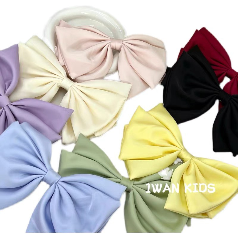 Nơ kẹp tóc cho bé gái dễ thương