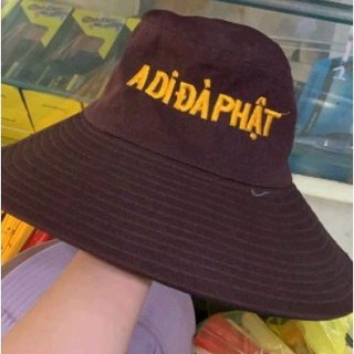 Nón đi chùa nón rộng vành nhiều màu