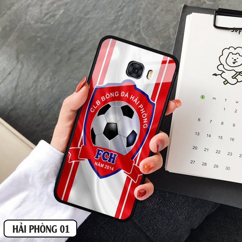 Ốp lưng điện thoại cho Samsung Galaxy C5 Pro/C7/C7 Pro/C9 Pro logo đội bóng Việt Nam