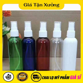 Vỏ chai nhựa - xịt phun sương trắng dung tích 30ml 50ml 100ml