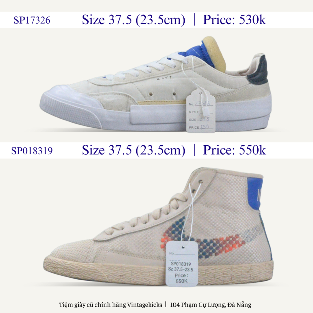 Giày 2hand thể thao Vintagekicks