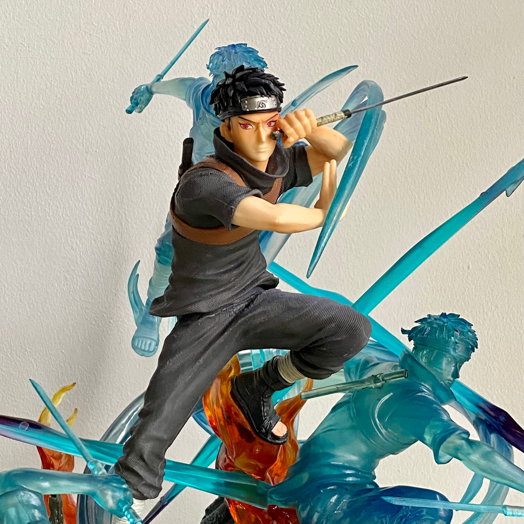 Mô hình Uchiha Shisui cao 45CM có LED cực đẹp - mô hình shisui ventus F1 Naruto để bàn trang trí