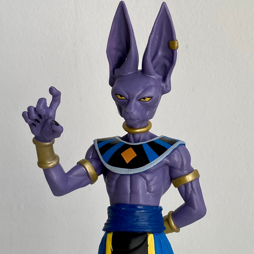 Mô hình nhân vật Beerus Sama cao 26CM - Mô hình thần hủy diệt Beerus - Thần hủy diệt vũ trụ 7 dragon ball super