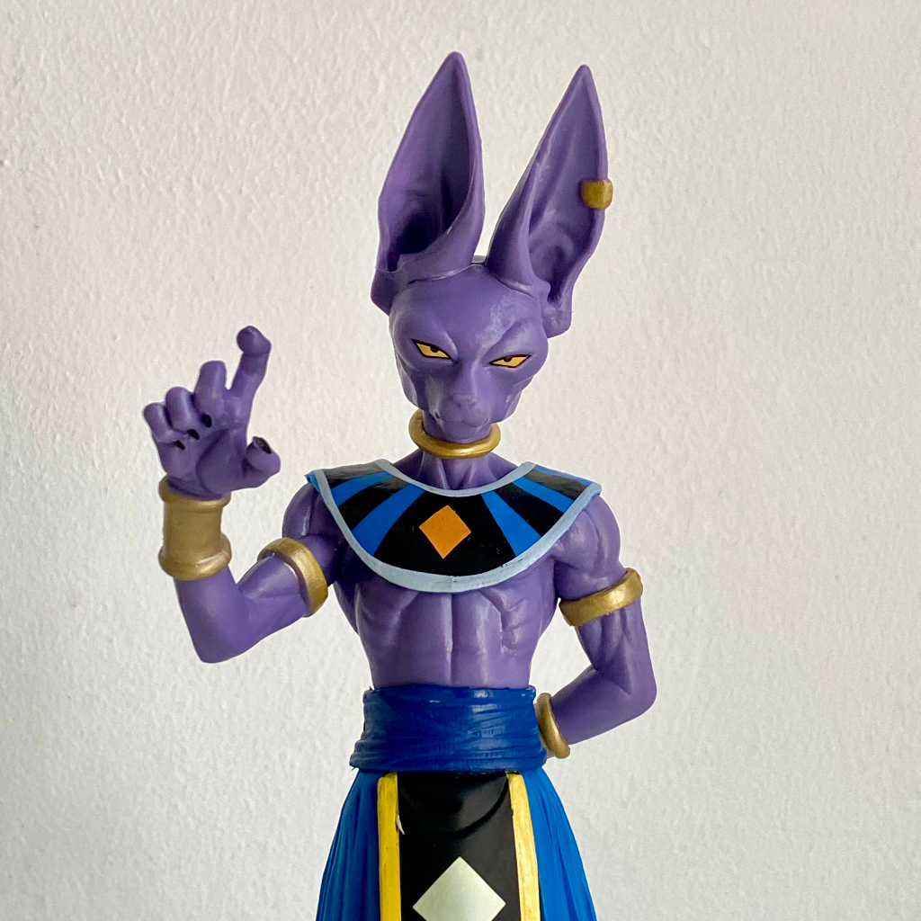 Mô hình nhân vật Beerus Sama cao 26CM - Mô hình thần hủy diệt Beerus - Thần hủy diệt vũ trụ 7 dragon ball super