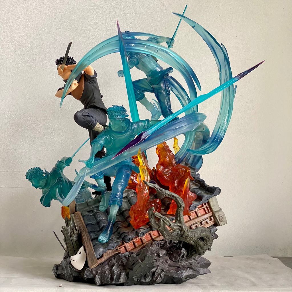 Mô hình Uchiha Shisui cao 45CM có LED cực đẹp - mô hình shisui ventus F1 Naruto để bàn trang trí