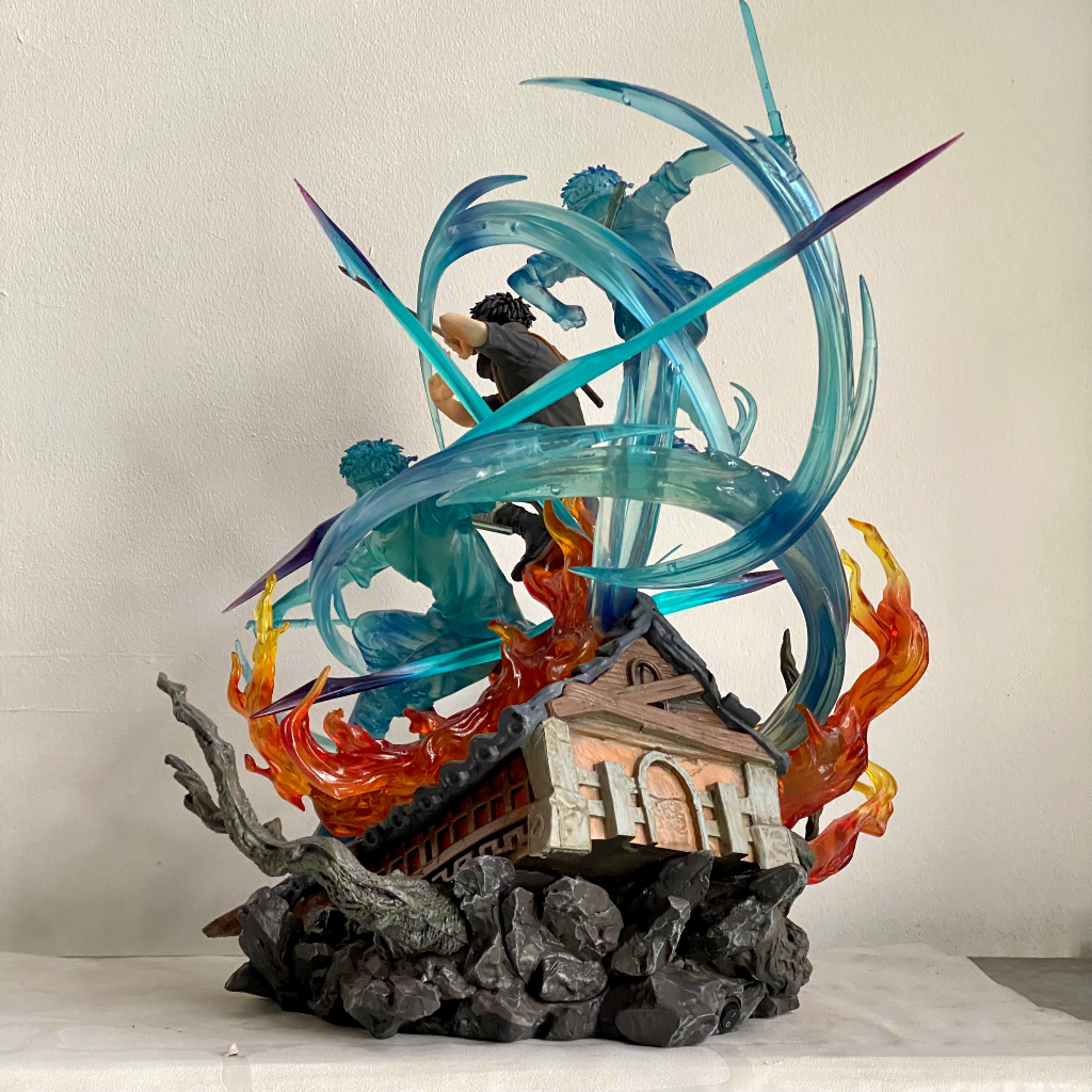 Mô hình Uchiha Shisui cao 45CM có LED cực đẹp - mô hình shisui ventus F1 Naruto để bàn trang trí