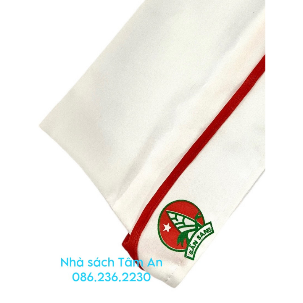 Mũ Cano học sinh/ Mũ Cano đội viên/Măng non vải kaki trắng