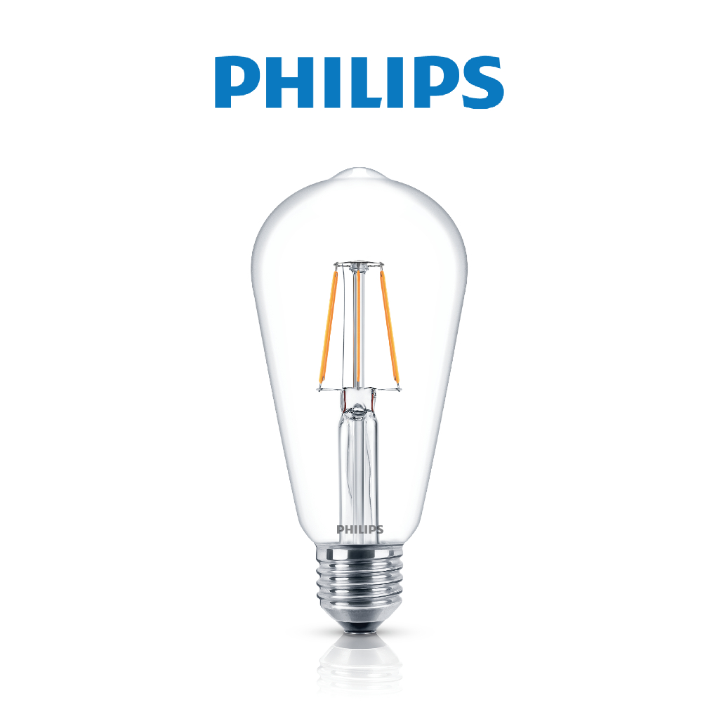 Bóng đèn Philips LED Classic (ánh sáng vàng 3000K)- Thiết kế cổ điển, ánh sáng chất lượng cao (01 bóng)