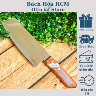 Dao thái cán gỗ, dao kiwi thái lan chuyên thái thịt - gọt - cắt hoa quả chất liệu inox siêu sắc