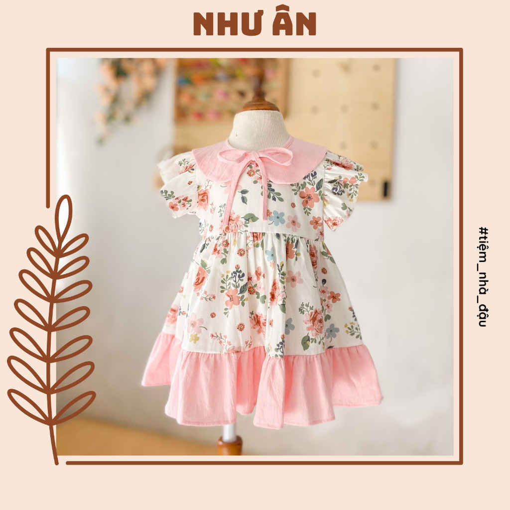 Như Ân - Đầm cotton bé gái thiết kế