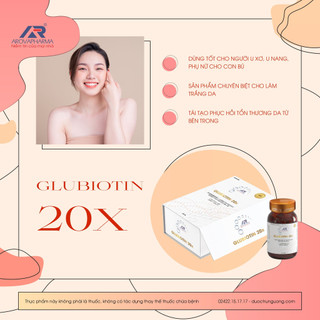 VIÊN UỐNG TRẮNG DA GLUBIOTIN 20X ( 30 VIÊN )