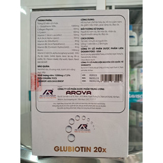 VIÊN UỐNG TRẮNG DA GLUBIOTIN 20X ( 30 VIÊN )