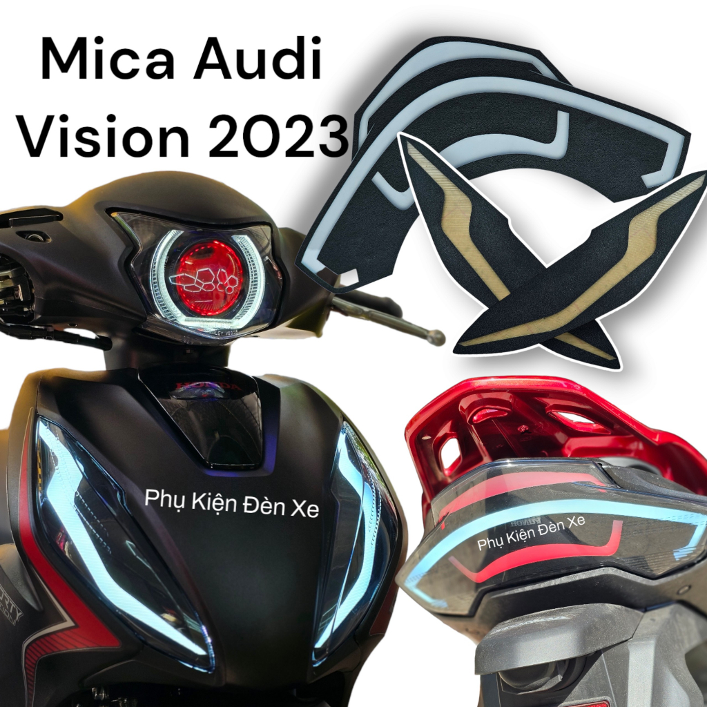 Phôi Led Audi Vision 2021 2022 2023 , Dễ lắp đặt tại nhà
