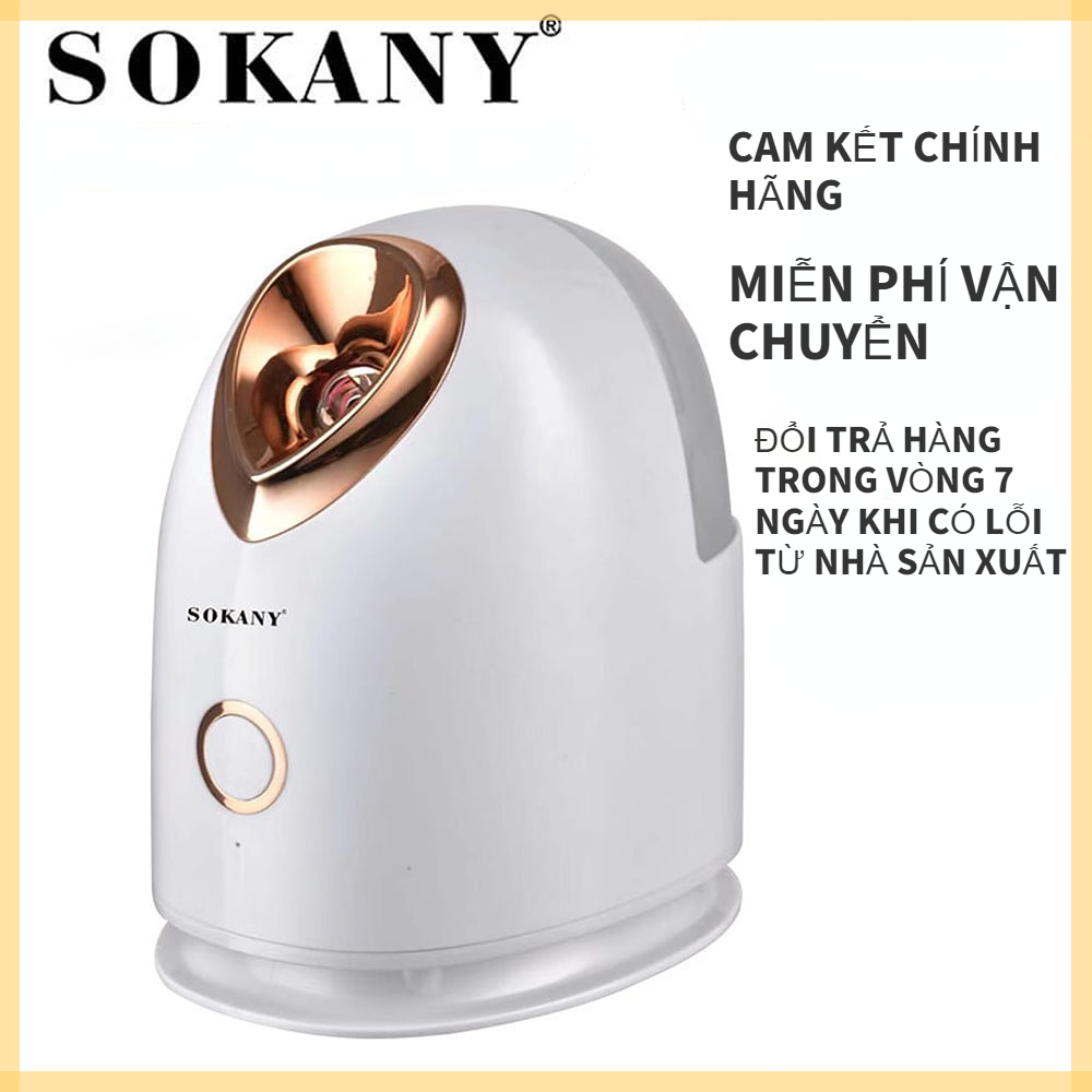 Máy Xông Hơi Nước SOKANY 6880 - Xông Hơi Nóng, Khử Khuẩn Cho Da, Làm Sạch, Dưỡng Ẩm