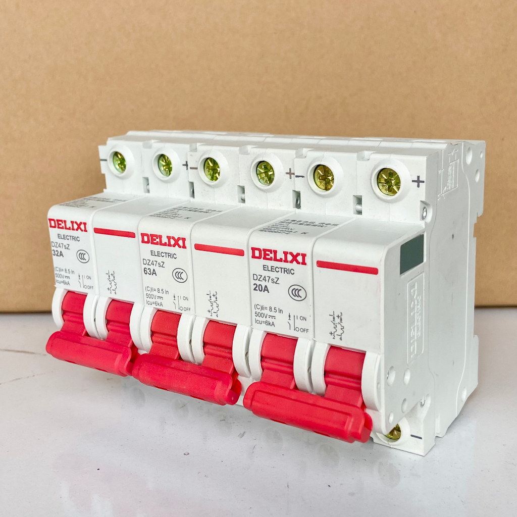 MCB/APTOMAT DC DELIXI C20, C32, C63