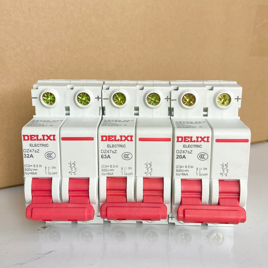 MCB/APTOMAT DC DELIXI C20, C32, C63