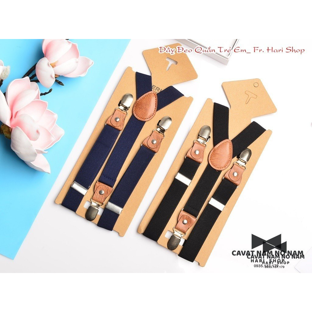 Dây đeo quần chữ Y trẻ em dành cho bé trai , bé gái