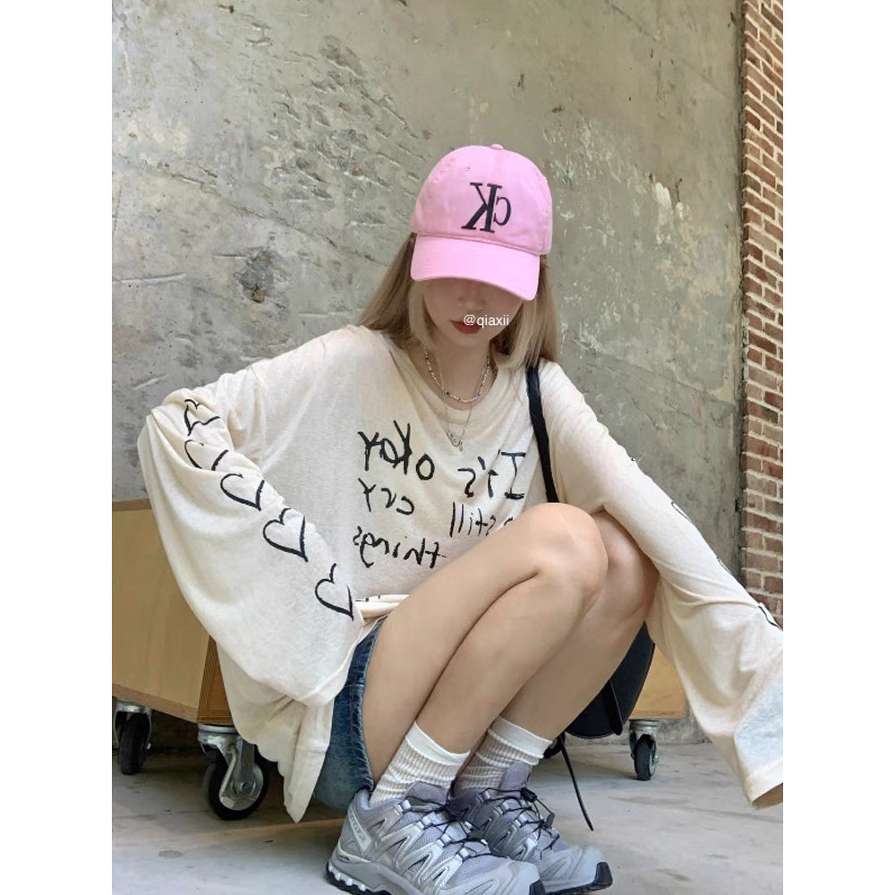 Áo thun thu đông tay dài, áo phông giấy mỏng nữ hàng QC loại 1 SINSIN