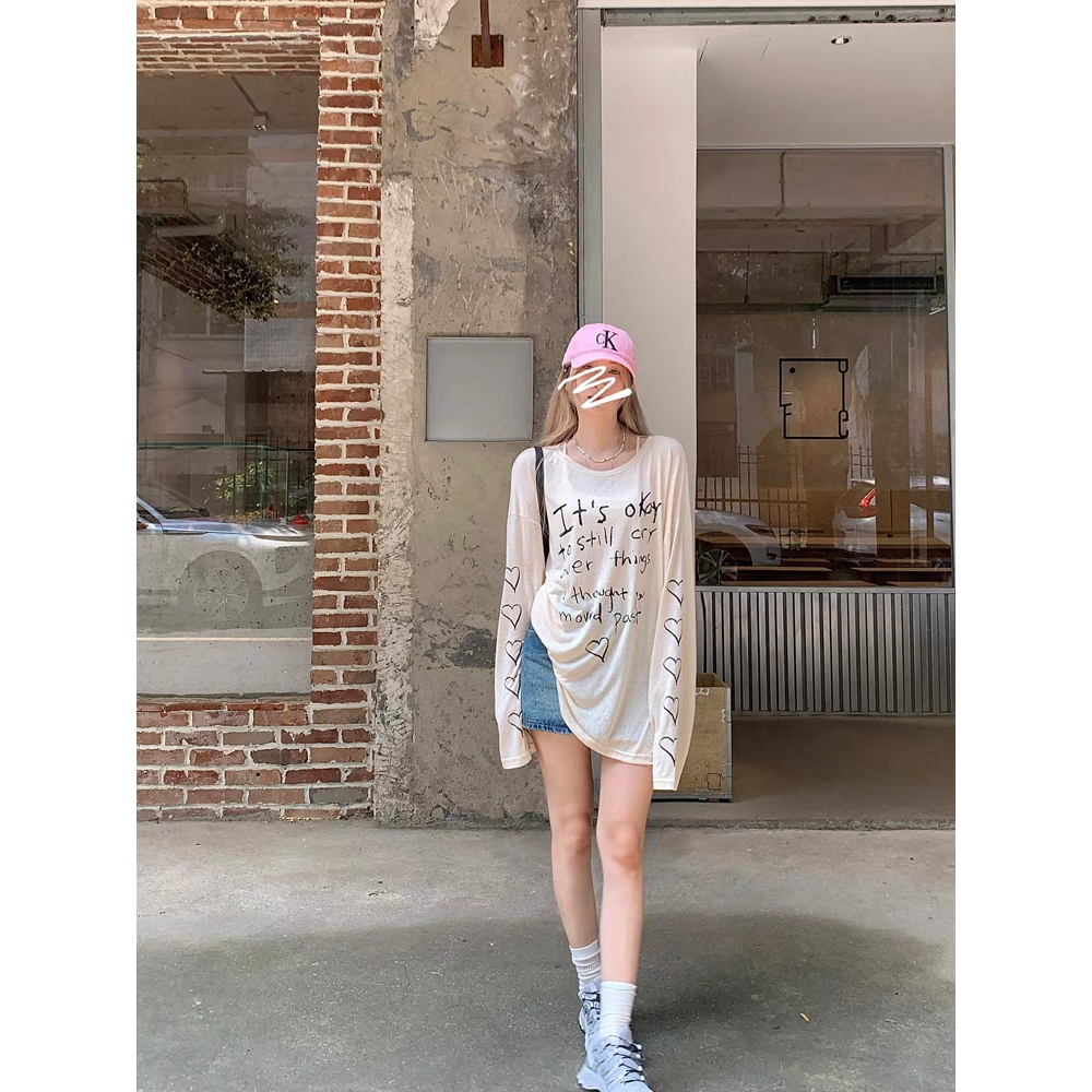 Áo thun thu đông tay dài, áo phông giấy mỏng nữ hàng QC loại 1 SINSIN